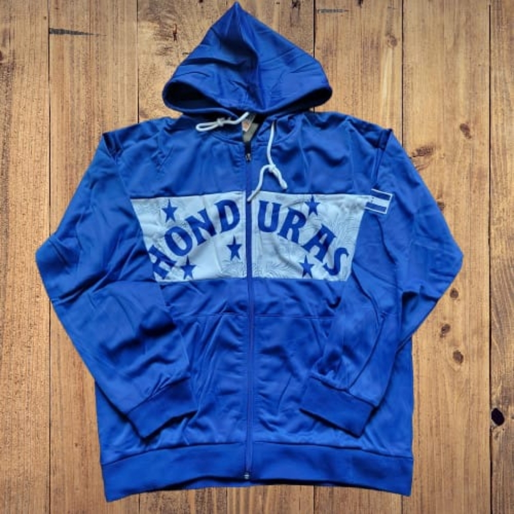 Honduras jacket blue color zip up hoodie